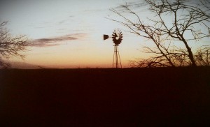 Sunset at the ranch