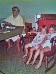 Grandma Elsie Mitchell, Aine and Jonathan